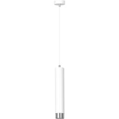 Emibig Kibo lampada sospesa 1x8 W bianco-cromo 641/1