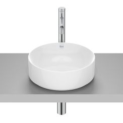 Roca Ona lavabo 37x37 cm rotonda da appoggio bianco A32768JS00