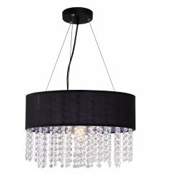 Light Prestige Madryt lampada sospesa 1x60 W nero LP-81458/1PBK