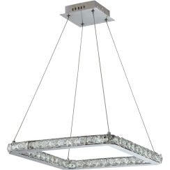 Candellux Lords lampada sospesa 1x24 W cromo 31-34854