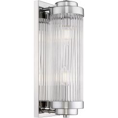 Zuma Line Sergio lampada da parete 2x60 W cromo-trasparente W0528-02N-B5AC