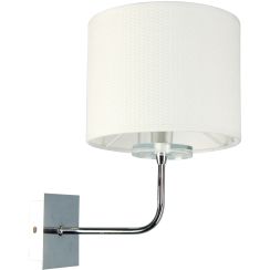 Candellux Estera lampada da parete 1x40 W cromo-crema 21-11473