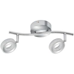 Candellux Vinola lampada da soffitto 2x5 W cromo 92-65605