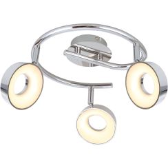Candellux Isla lampada da soffitto 3x4 W cromo 98-61737