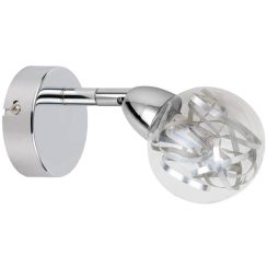Candellux Bolo lampada da parete 1x6 W cromo 91-67517