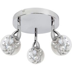 Candellux Bolo lampada da soffitto 3x6 W cromo 98-67708