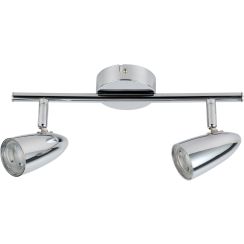 Candellux Liberty lampada da soffitto 2x4 W cromo 92-49575