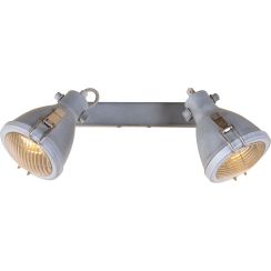 Candellux Crodo lampada da soffitto 2x40 W grigio 92-71118