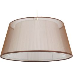 Candellux Charlie lampada sospesa 1x60 W marrone 31-24794