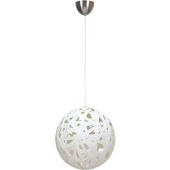 Candellux Frida lampada sospesa 1x60 W bianco 31-51127