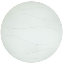 Candellux Flap plafoniera 1x60 W bianco 13-55217