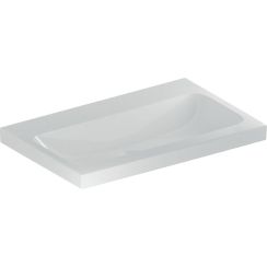 Geberit iCon lavabo 75x48 cm rettangolare da appoggio bianco 501.848.00.7