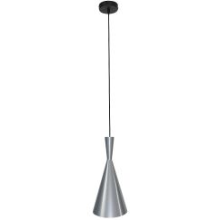 Rabalux Trincola lampada sospesa 1x40 W nero-argento 5311