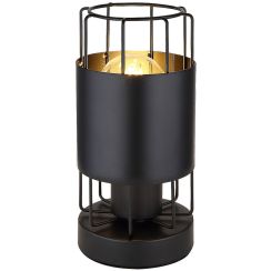 Rabalux Dimitri lampada da tavolo 1x40 W nero 3124