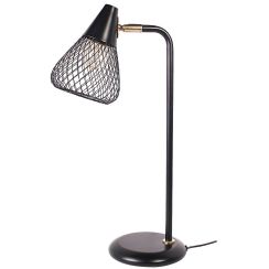 Rabalux Fanny lampada da tavolo 1x25 W nero-oro 3181