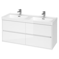 Set armadietto Cersanit Crea S931-001, lavabo Cersanit Crea K673-006