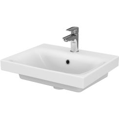 Cersanit Moduo lavabo 50x40 cm rettangolare da mobile bianco K116-009-ECO