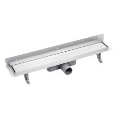 Laveo Basso canalina lineare con griglia 80 cm acciaio COB281D