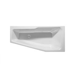 Riho Rethink Space Plug&Play vasca da bagno con rivestimento 160x75 cm sinistra bianco B112005005