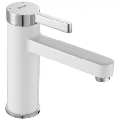 Rea Polo rubinetto per lavabo verticale cromo-bianco REA-B9941