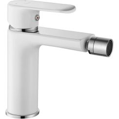 Rea Bloom rubinetto per bidet verticale cromo-bianco REA-B9916