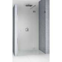 Riho Scandic porta doccia 80 cm a battente cromo lucida/vetro trasparente G001020120