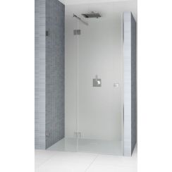 Riho Scandic porta doccia 120 cm a battente cromo lucida/vetro trasparente G001025120