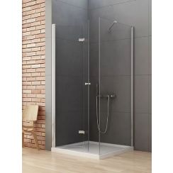 New Trendy New Soleo box doccia 120x90 cm rettangolare cromo lucida/vetro trasparente D-0149A/D-0151B
