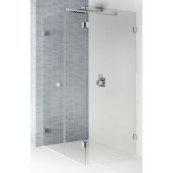 Riho Scandic box doccia 140x80 cm rettangolare nero opaca/vetro trasparente G001087121