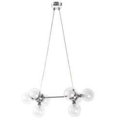 Rabalux Briella lampada sospesa x28 W bianco-cromo 2624