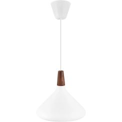 Nordlux Nori lampada sospesa 1x40 W bianco-marrone 2120813001