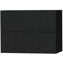 Tiger Maryport armadietto 80x45x60 cm sottolavabo sospeso nero 1495028901