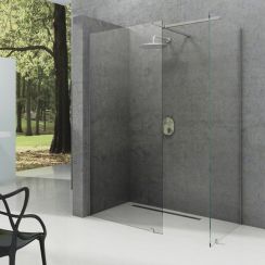 Ravak Walk-In parete doccia walk-in 130 cm argento lucida/vetro trasparente GW9WJ0C00Z1