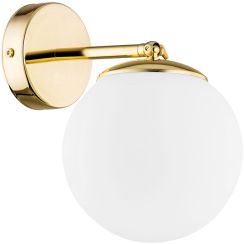 Argon Satelite Plus lampada da parete 1x15 W ottone-opale 4744