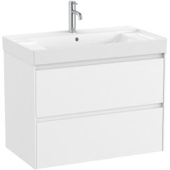 Roca Ona lavabo con armadietto 80 cm bianco A851691509