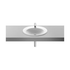 Roca Java lavabo 56x47.5 cm ovale da incasso bianco A327863000