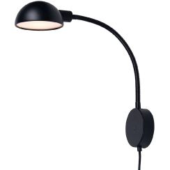 Nordlux Nomi lampada da parete 1x8 W nero 2220171003