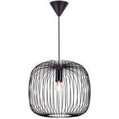 Nordlux Beroni lampada sospesa 1x60 W nero 2213313003