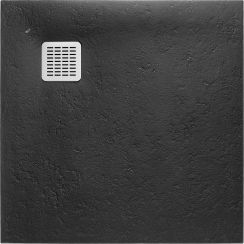 Roca Terran piatto doccia quadrato 100x100 cm nero AP1033E83E801400