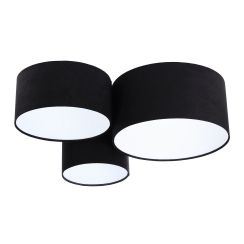 BPS Koncept Plafoniady plafoniera 3x60 W bianco-nero 080-007