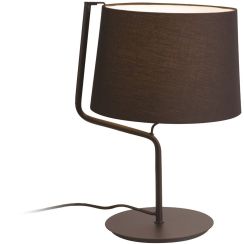 MaxLight Chicago lampada da tavolo 1x100 W nero T0029