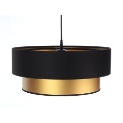 BPS Koncept Duo ellegant lampada sospesa 1x60 W nero-oro 061-044-40
