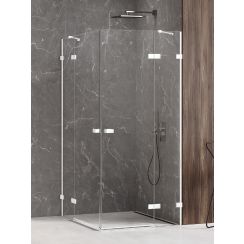 New Trendy Avexa White box doccia 120x80 cm rettangolare bianco opaca/vetro trasparente EXK-2841