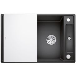 Blanco Axia III 45 S lavello in granito 78x51 cm antracite 523183