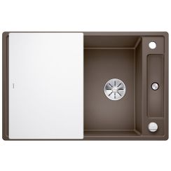 Blanco Axia III 45 S lavello in granito 78x51 cm marrone 523192