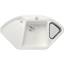 Blanco Delta II lavello in granito 105.7x57.5 cm bianco 523660