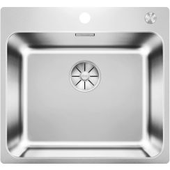 Blanco Solis lavello in acciaio 54x50 cm acciaio 526124