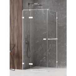 New Trendy Avexa White box doccia 120x110 cm rettangolare bianco opaca/vetro trasparente EXK-2789