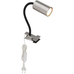Globo Lighting Robby lampada da scrivania 1x25 W nero-nichel 57911K