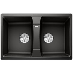 Blanco Lexa 8 lavello in granito 78x50 cm nero 525906